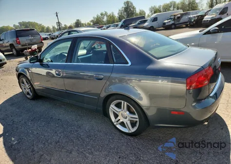 2007 Audi A4 2 из США, поврежденный, VIN WAUAF78E17A025826